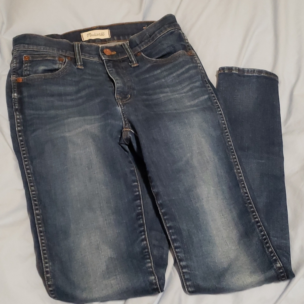 Madewell 9" High Rise Skinny 27T